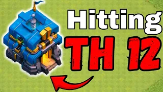 *FINALLY* Upgrading to TH12! Rushing To Max (Ep.35)