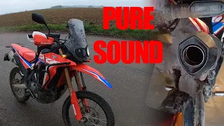 Honda CRF300L Rally | Arrow Exhaust | No DB-Killer 🔊