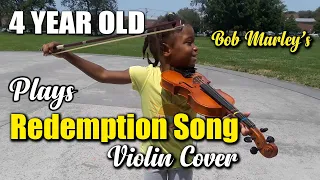 4 Year Old | Redemption Song, Bob Marley | Violin Cover | with Für Elise, Ad-lib | by Jai de Violin