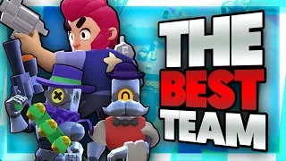 TRYING THE BEST TEAM IN ROBO RUMBLE! - BRAWL STARS GAMEPLAY