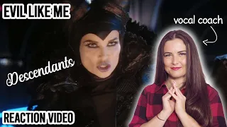 Vocal Coach Reacts to Kristin Chenoweth, Dove Cameron - Evil Like Me (from Descendants)