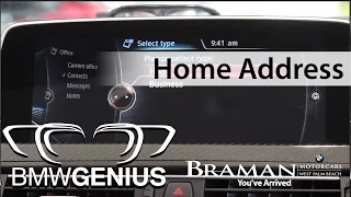 How to program your Home Address in your BMW - Celine Pelofi Genius Hot Buttons