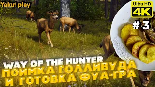 Way of the Hunter [2022] ep 3 Поимка Голливуда и  готовка Фуа-гра [ 4к 60ᶠᵖˢ] [rus]