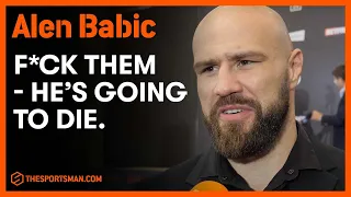 “F*** THEM - HE’S GOING TO DIE" Alen Babic on Eric Molina, Wallin + defends Dillian Whyte injury