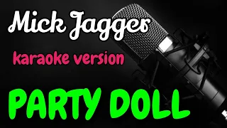 Party Doll  - MICK JAGGER - (Karaoke) Video By - @karaokejunior