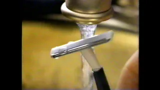 1990 Bic Metal Shaver "That's no stretch" TV Commercials