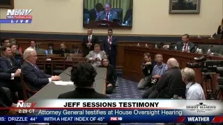 FNN: Attorney General Jeff Sessions testifies at Oversight Hearing