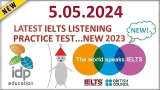 BRITISH COUNCIL IELTS LISTENING PRACTICE TEST - 5.05.2024