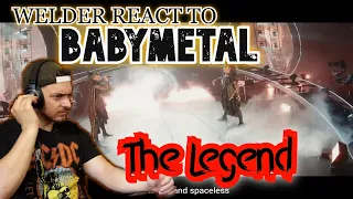 Welder Reacts to Babymetal - The Legend (PIA Arena 2023 Live) | Metal Music Review