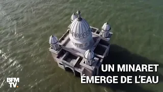 À Palu en Indonésie, le tsunami a emporté une mosquée dans la mer