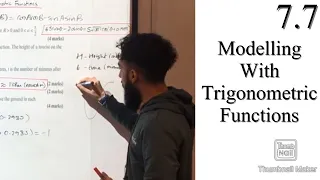 Edexcel A level Maths: 7.7 Modelling with Trigonometric Functions