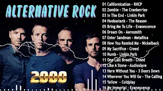 Alternative Rock 90's 🔥🔥 Evanescence, Nirvana, Linkin park, 3 Doors Down, Creed, Coldplay