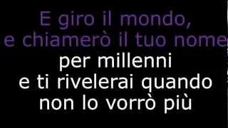 Per Dirti Ciao! - Tiziano Ferro TESTO LYRICS