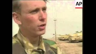 GWT: British army describe destruction of Iraqi convoy - before and after shots