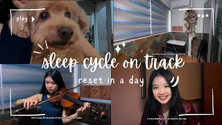 i got back my healthy sleep cycle within 1 day. here's why you should try it | a day with me :)