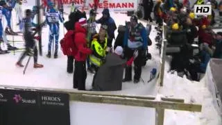 Exclusive: Emotional Petter Northug CRYING After Victory - VM Holmenkollen 2011