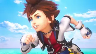 KH3 Opening except with Naomi Scott "speechless"