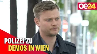 Corona-Demo: Festnahmen und zahlreiche Anzeigen bei Demos in Wien