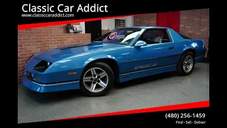 Test Drive 1985 Chevrolet Camaro IrocZ Factory GM Special Order SOLD Classic Car Addict