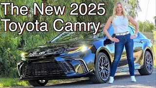 The new 2025 Toyota Camry review // The mid-size sedan king gets better!