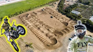 We Built Our Own PRIVATE Supercross Track in SO-CAL! | JMC Racing