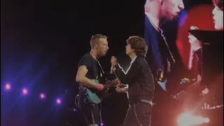 Jin with Coldplay “The Astronaut“ Live at Buenos Aires, Argentina. 10/28/22