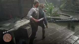 Dutch’s Reaction If You Ignore His Command To Kill The Guards In Guarma - Red Dead Redemption 2