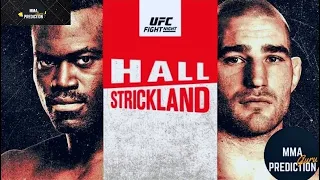 UFC Fight Night Hall vs Strickland predictions & FULL card betting advice UFC Vegas 33