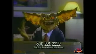 Gremlins 2 Clarion Hotel TV Commercial 1990