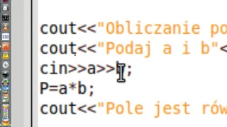 Podstawy programowania c++