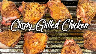 Grilled Bone In Chicken Thighs Recipes - Crispy Grilled Chicken Recipe