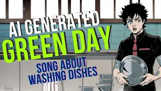 I asked A.I. to make a Green Day song about washing dishes