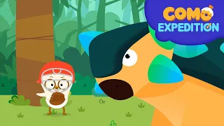 Como Expedition | Ankylosaurus | Cartoon video for kids | Como Kids TV