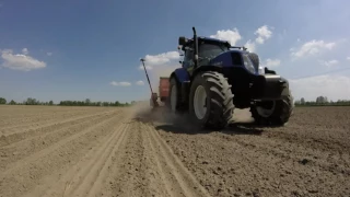 Siew kukurydzy 2017!!/NEW HOLLAND + GASPARDO Usługi Rolne Gr Lenczewscy!!!