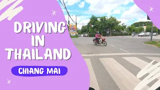 Driving in Chiang Mai Thailand