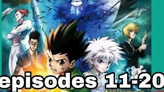 benjietv hunter x hunter 11-20 Tagalog dubbed anime character gon kiluwa lirorio kurapicka