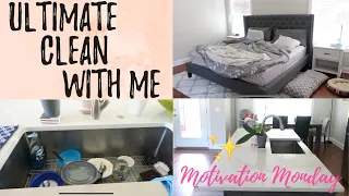 ULTIMATE CLEAN WITH ME / EXTREME CLEANING MOTIVATION  / Motivation Monday