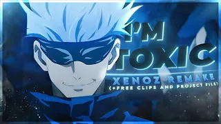 Jujutsu Kaisen - I'm Toxic [Edit/AMV]! @XenozEdit Remake(+Clips & Free Project File) 4K