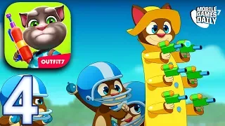 TALKING TOM CAMP Gameplay Part 4 - Treehouse Level 3 (iOS Android)