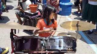 Amazing drummer girl sa Quiapo