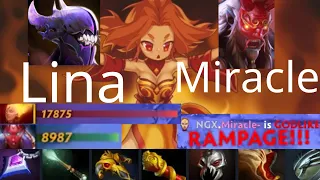 Miracle Lina vs QOP, Mars, Luna - Alliance vs NGX g2 DreamLeague DPC EU dota2