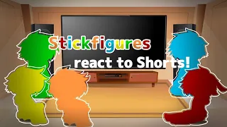 Stickfigures react to Shorts! || Short-GCRV