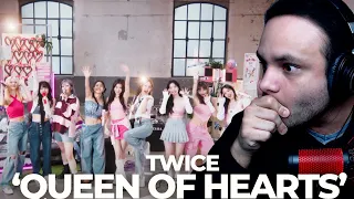 UFFFFFF🔥🔥🔥 | TWICE "QUEEN OF HEARTS" LIVE CLIP + LYRICS + CONCIERTO REACCION por PRIMERA VEZ