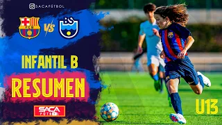 RESUMEN: FC Barcelona vs Blanca Subur Infantil B U13 2023