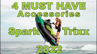 4 Must Have Accessories Sea-Doo Spark Trixx Jet Ski