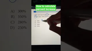 How to Calculate Percent Increase