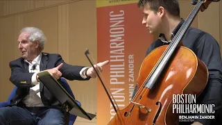 Brahms: Cello Sonata no. 1 in E minor - 1st movement (Benjamin Zander - Interpretation Class)