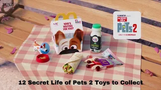 McDonalds Secret Life of Pets 2 Toys 2019 Advertisement UK