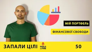 Запали цілі #50 Мій портфель фінансової свободи та росту