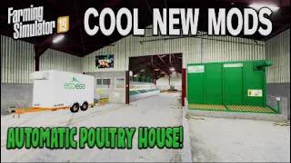 FS19 | AUTO POULTRY HOUSE! | COOL NEW MODS | (Review) Farming Simulator 19 | 20th October 2021.